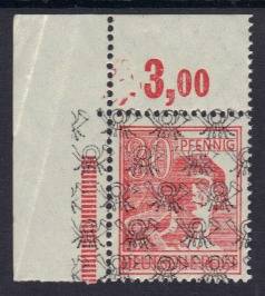 Nr. 46 II P EOL dgz mit Abart! Michel 100,- € ++