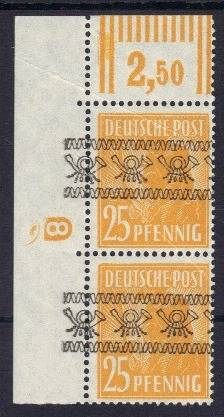 Bizone Nr. 45 I DZ 8 neg. AIIa **