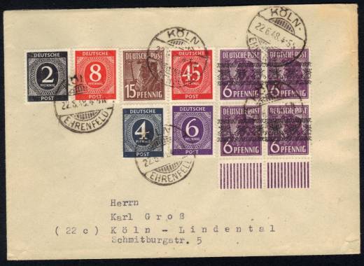 917aa 10-fach MiF Köln-Köln 1948