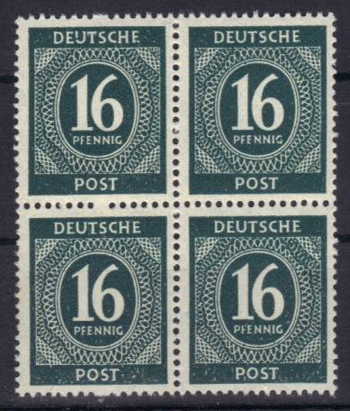 923c 4er-Block m. Zahnnadelausfall