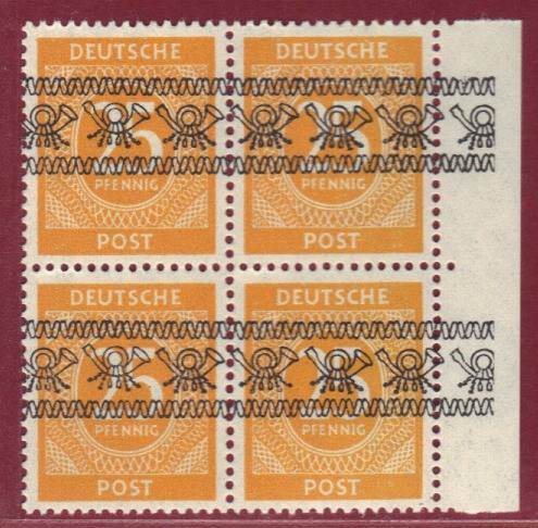 Bizone Nr. 62 I 4er SR R **