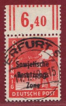 SBZ Nr. 184 W OR, gepr. Paul BPP
