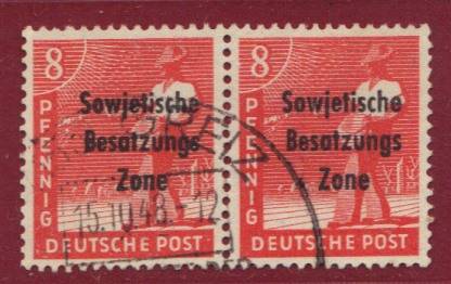 SBZ Nr. 184 waag. Paar