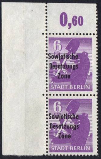 SBZ Nr. 201A ux Pdgz EOL Paar m. PF F1