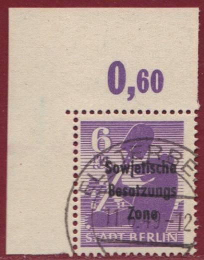 SBZ Nr. 201A wbz P EOL, gepr. Paul BPP