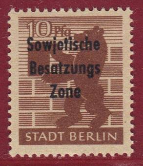 SBZ Nr. 203A a waz, gepr. Paul BPP