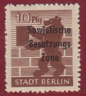 SBZ Nr. 203A a wbz, gepr. Paul BPP
