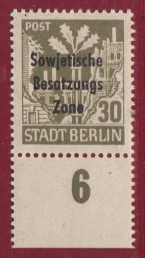 SBZ Nr. 206A a wbz, gepr. Paul BPP