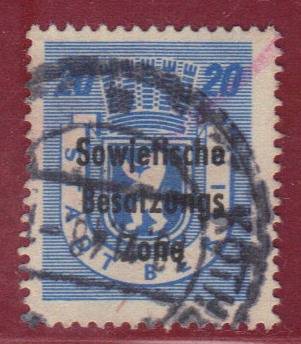 SBZ Nr. 205A waz, gepr. Paul BPP