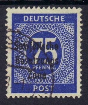 SBZ Nr. 210a, gepr. Paul BPP