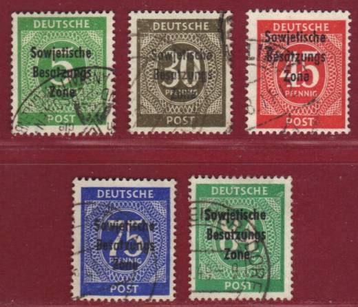 SBZ Nr. 207-211