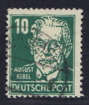 SBZ Nr. 215c gepr. BPP, PF (VIII) Keil im rechten Auge !!!RRR