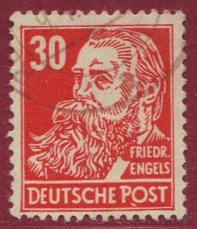 SBZ Nr. 222a PF weßer Fleck unter O v. Post. !!!RRR