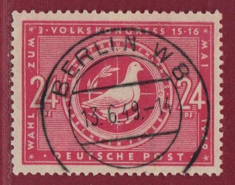 SBZ Nr. 232 Vollstempel Berlin