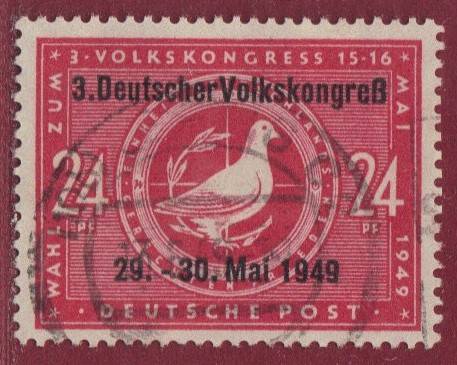 SBZ Nr. 233 I Vollstempel Leipzig