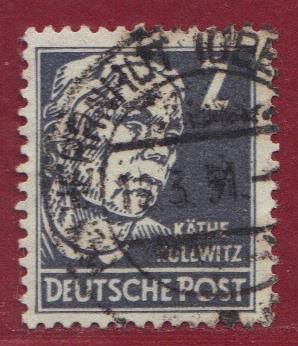 SBZ Nr. 212 EM Vollstempel