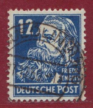 SBZ Nr. 216 EM Vollstempel