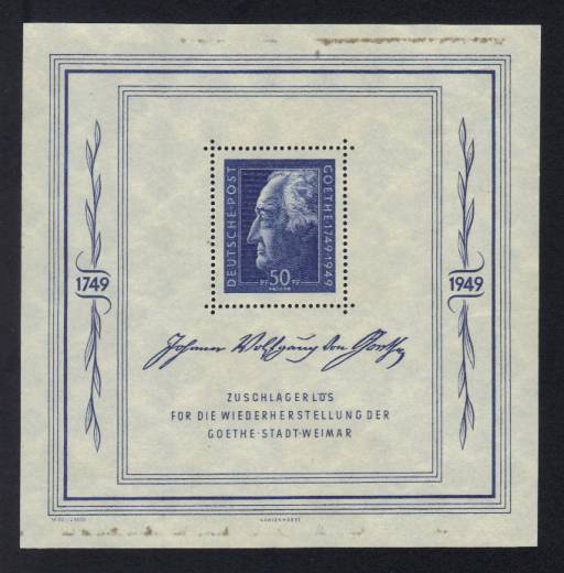 SBZ Bl. 6 Goethe