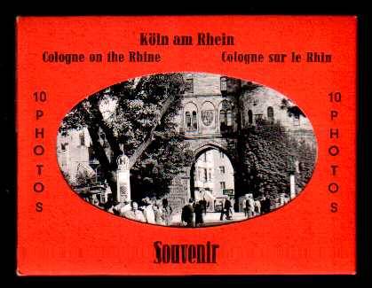 kleine Souvenir-Photos Ansichten Köln, ca. 1950