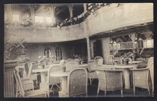 Nautical AK the Hamburg arbor at 1st class in 1926