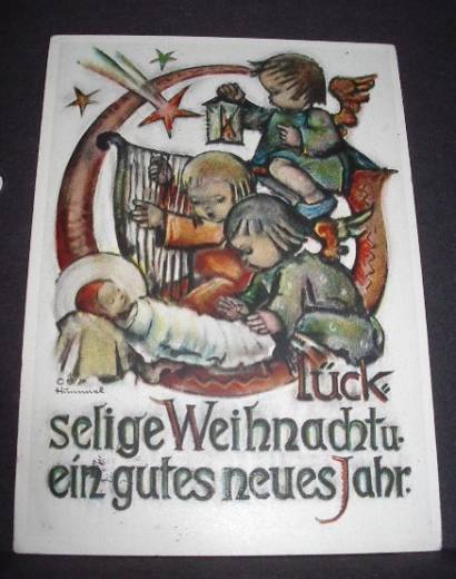 Hummel - Karte, Weihnachten, Selten!, Müller-Verlag Nr. 14082