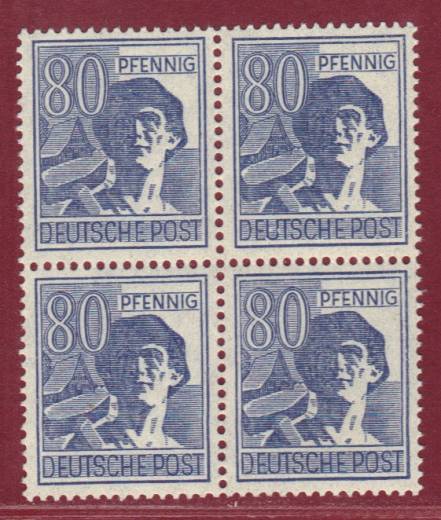957 PF III im 4er-Block, gepr. ArGe