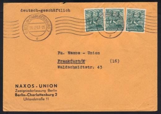 MeF Nr.949 (3) auf Firmenfernbrief 2.GS / Berlin 24.7.47