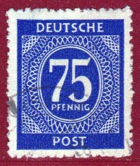 934b EM mit Ruffzähnung, gepr. BPP
