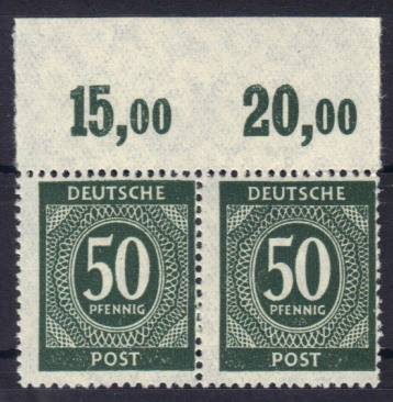 932a P OR Paar mit Verzähnung in Ruffzähnung