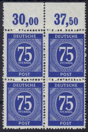 934a 4er P OR dgz mit Ruffzähnung