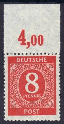 917a P OR mit Ruffzähnung, signiert ArGe Bernhöft
