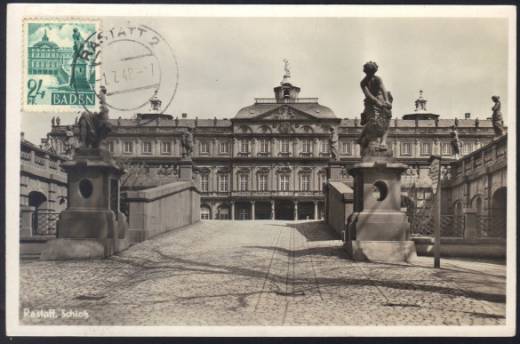 Franz. Zone, Baden Nr. 22, Seltene Maximumkarte!