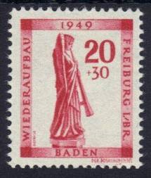 Franz. Zone, Baden Nr. 40A