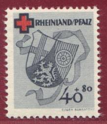 Franz. Zone, Rheinl. Pfalz Nr. 45A