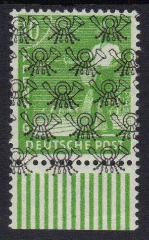 Bizone Nr. 39 II c W UR **, gepr. ArGe