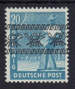 Bizone Nr. 43 I d **, gepr. ArGe