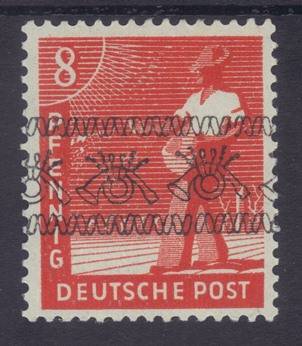 Nr. 36I geteilter Aufdruck