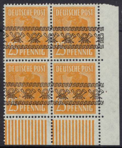Nr. 36I geteilter Aufdruck