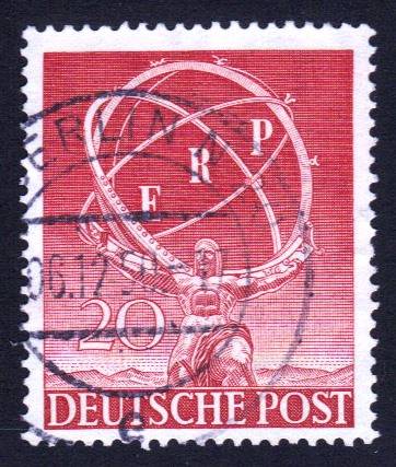 Berlin Nr. 71 ERP, Vollstempel BERLIN