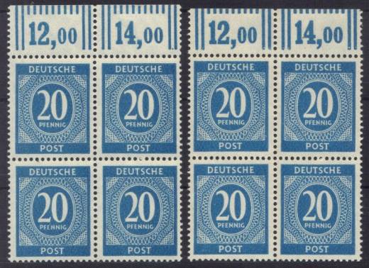 924b 4er W OR F06/07 (12,00/14,oo) fetter Oberrand!
