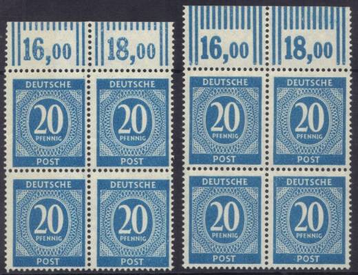 924b 4er W OR F08/09 (16,00/18,oo) fetter Oberrand!