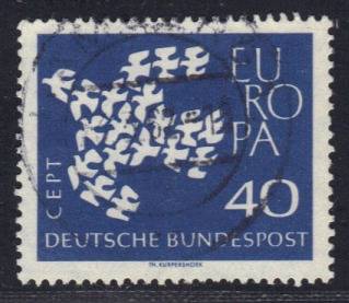 BRD Nr. 368 xv, Vollstempel!!!RRR
