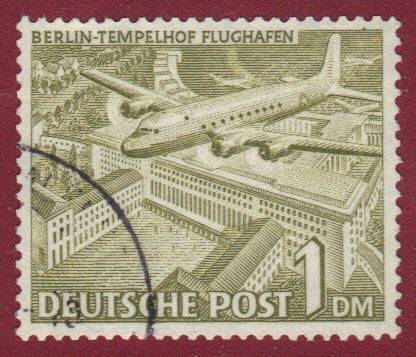 Berlin Nr. 57 WZ. Abart X, gepr. Schlegel BPP!