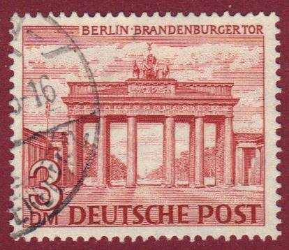 Berlin Nr. 59 WZ. Abart X, gepr. Schlegel BPP!