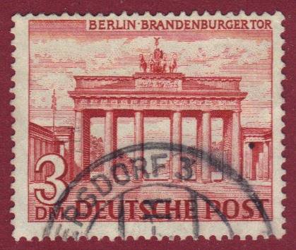 Berlin Nr. 59 WZ. Abart X, gepr. Schlegel BPP!