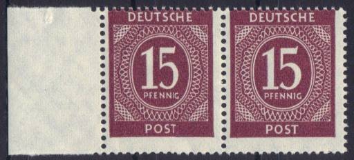 921a Paar stark dezentriert