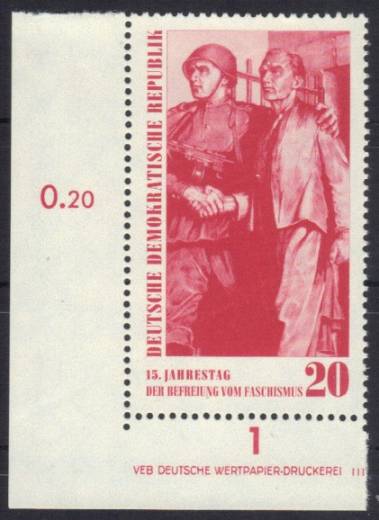DDR Nr. 764 EUL mit DV