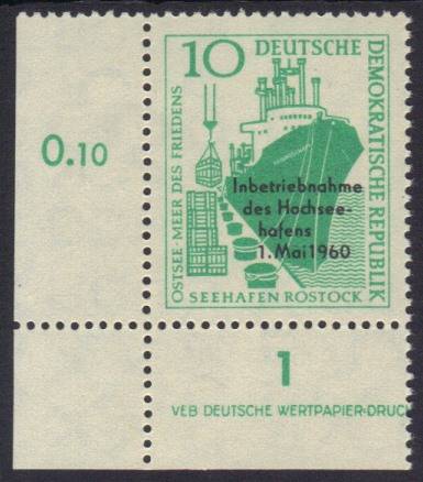 DDR Nr. 763 EUL mit DV
