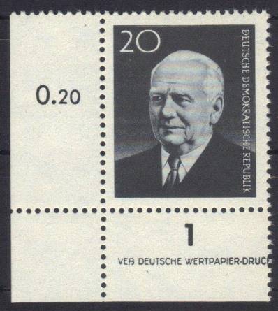 DDR Nr. 784 EUL mit DV