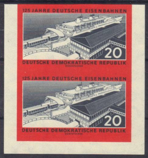 DDR Nr. 805 senkrechtes Paar